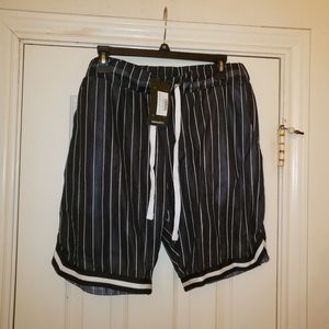 Boohoo Man Striped Athletic Short XL